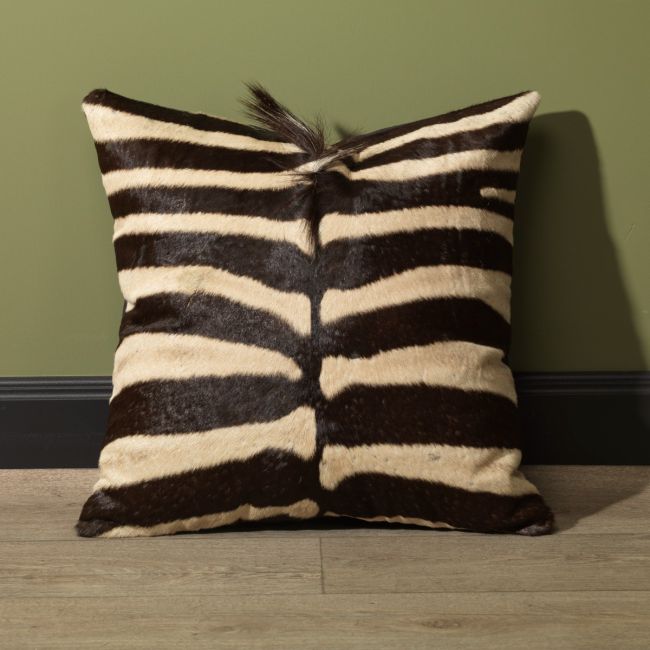 0001 Zebra Skin Pillow