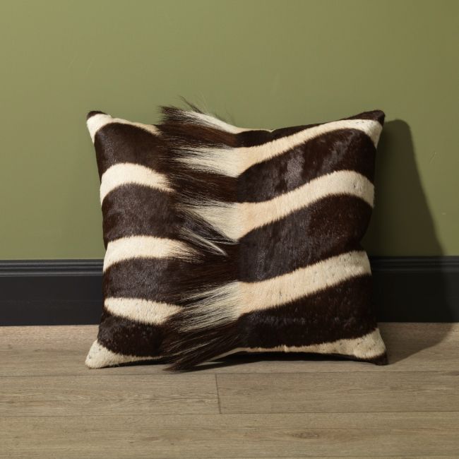 0003 Zebra Skin Pillow